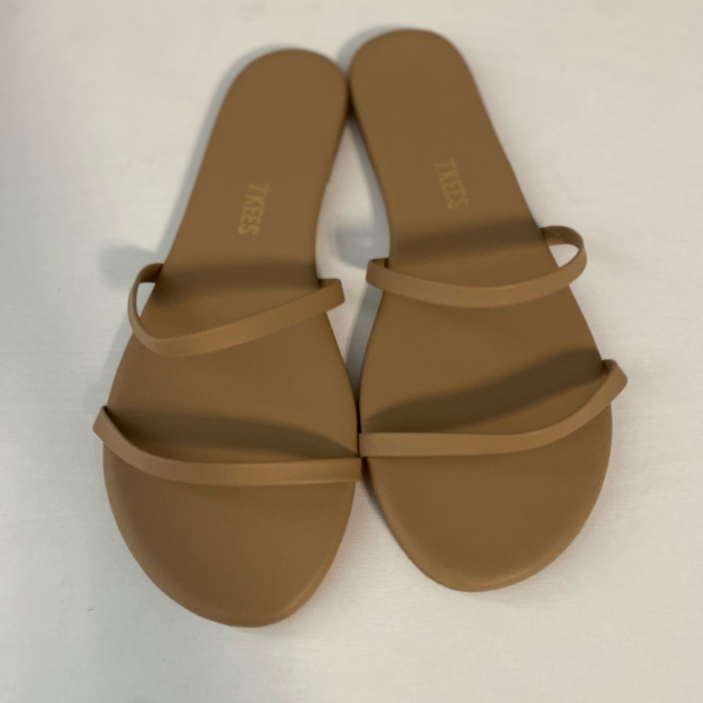 Tkees Women’s Gemma Sandals Coco Butter Size 8